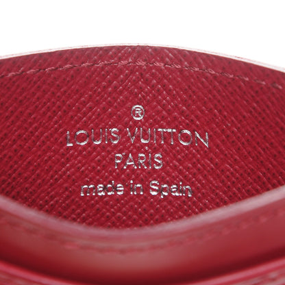 Louis Vuitton Epi Card Holder Fuchsia 6 of 8