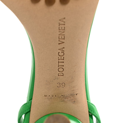 Bottega Veneta Lambskin Dot 90mm Sandals 39 Grass 13 of 18