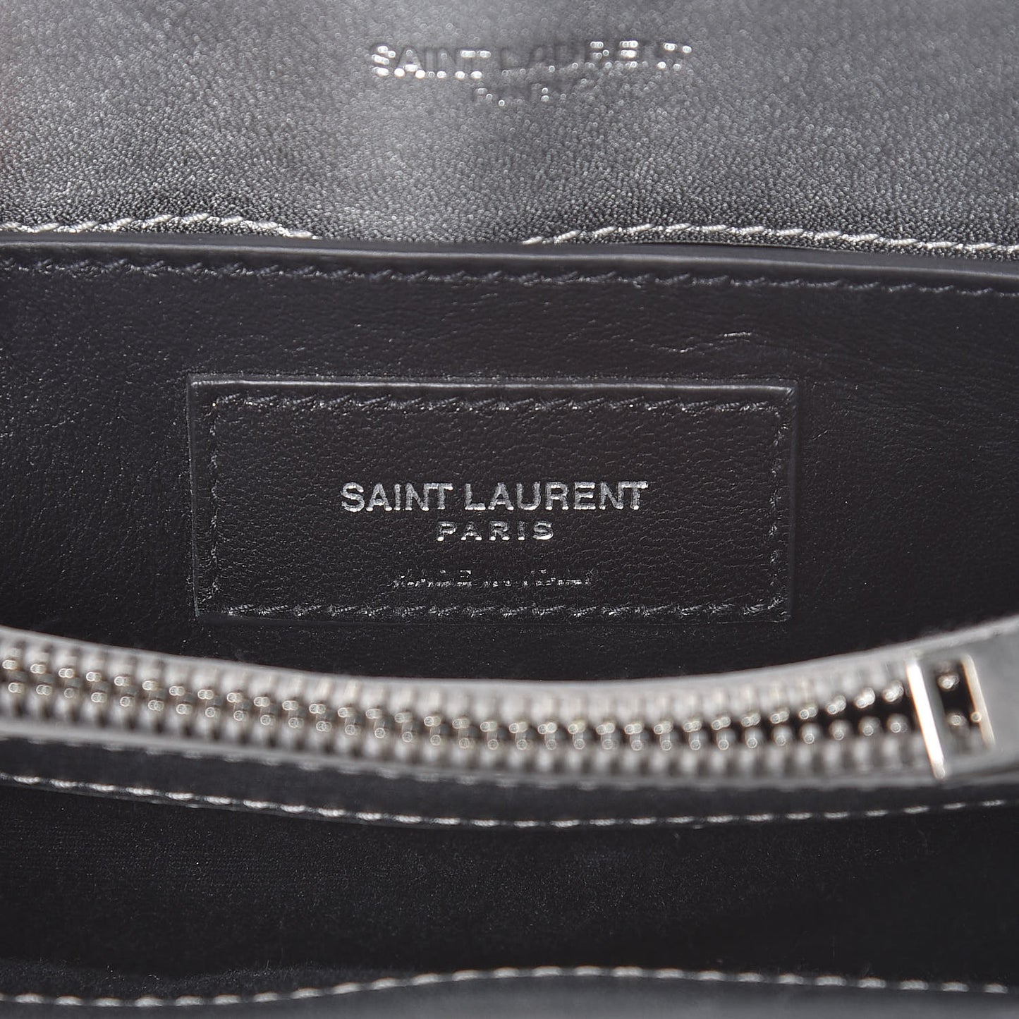 Calfskin Y Quilted Monogram Small Loulou Chain Satchel Silver
