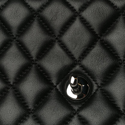 Chanel Lambskin Quilted Mini Rectangular Flap Black 13 of 15