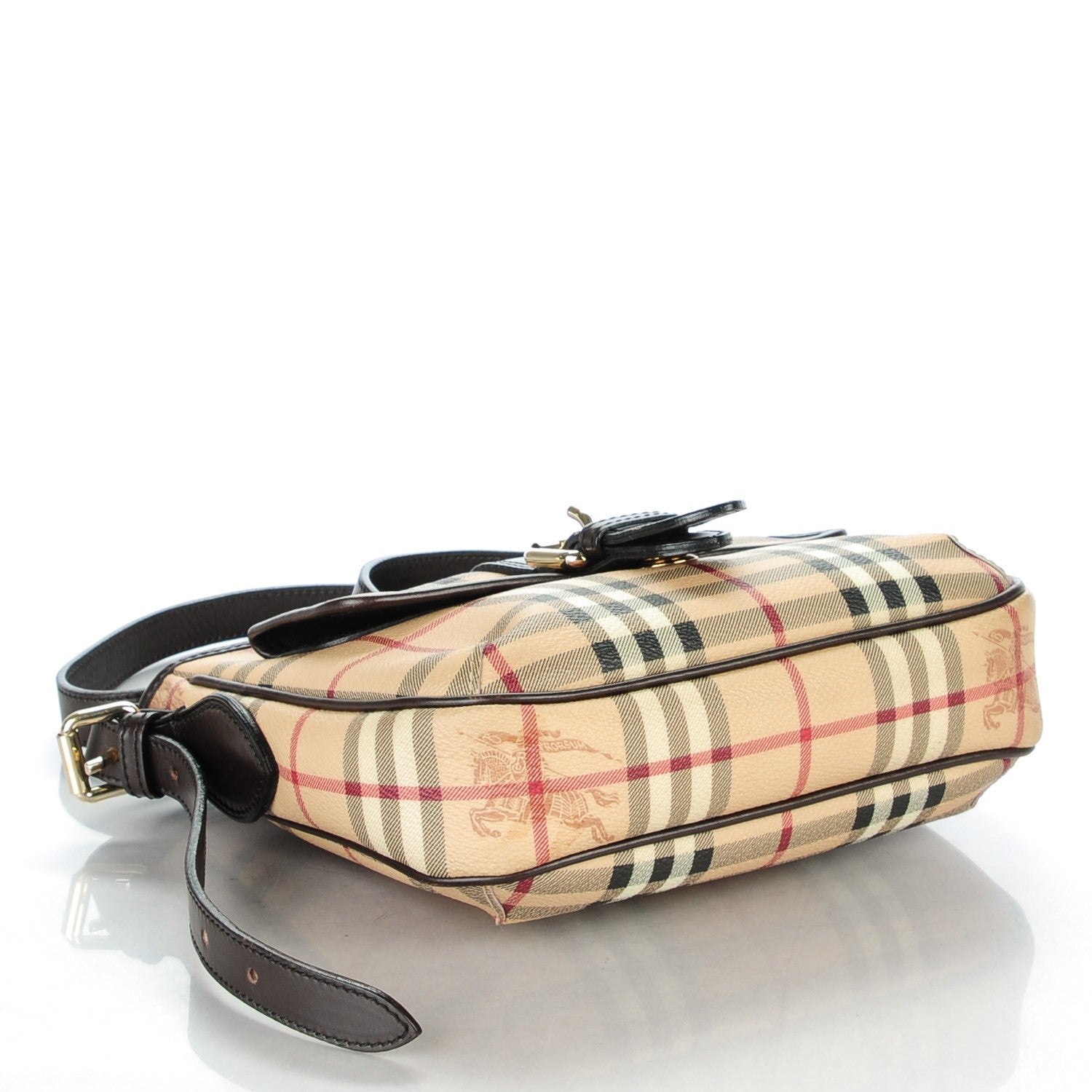 Burberry Haymarket Check Ganton Satchel 4 of 8
