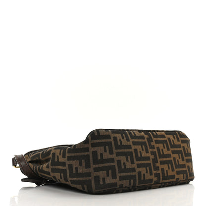 Fendi Zucca Vitello Artic Messenger Bag Tobacco Castagna 4 of 9