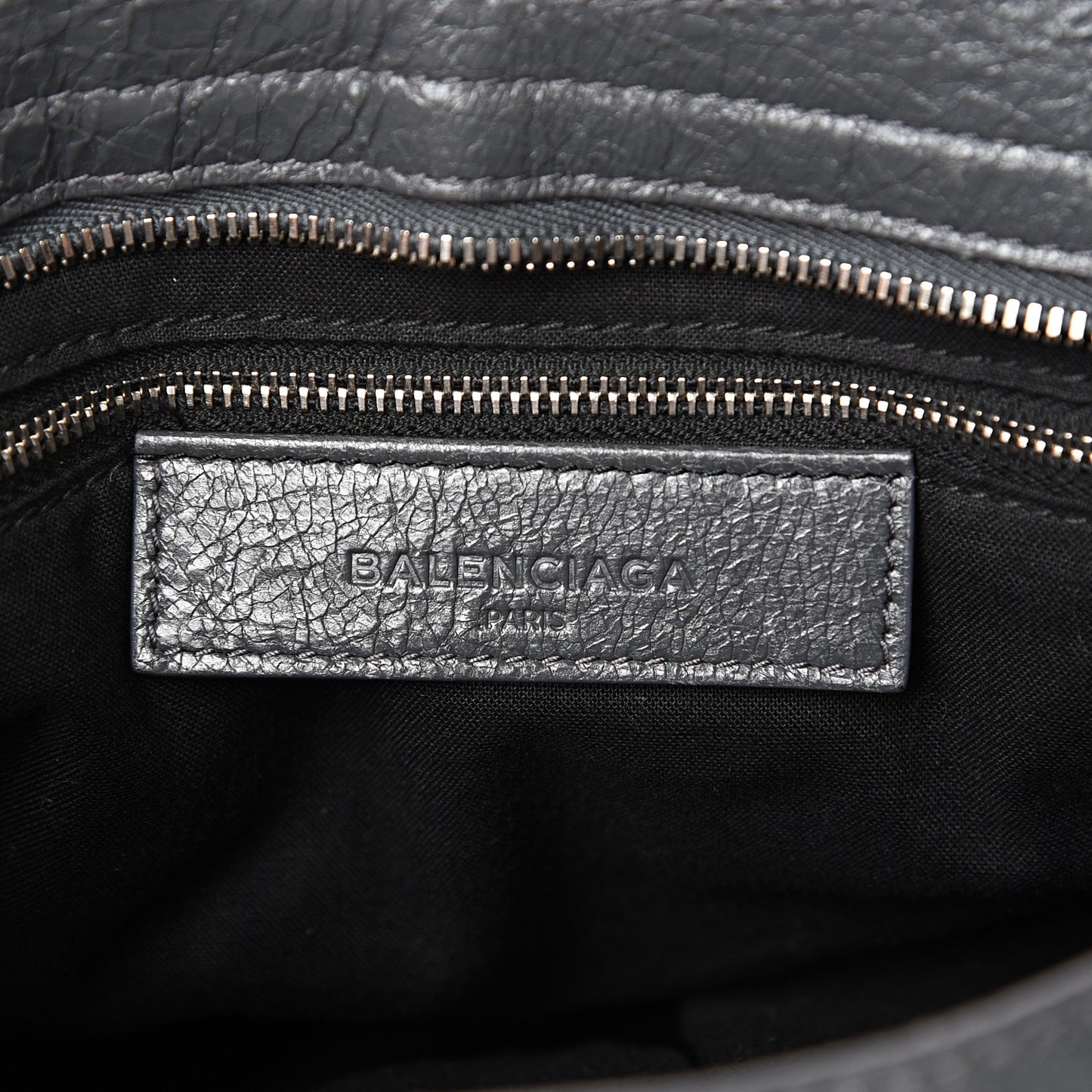 Agneau Giant 12 Silver Hardware City Gris Fossile