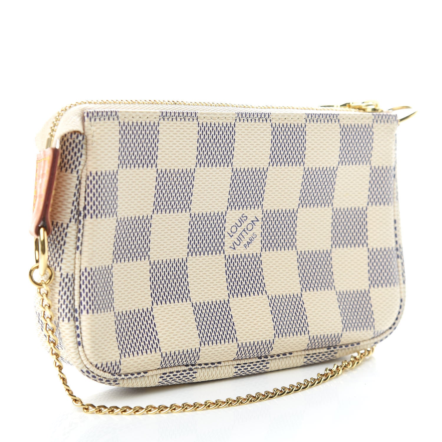Louis Vuitton Damier Azur Mini Pochette Accessories 3 of 7
