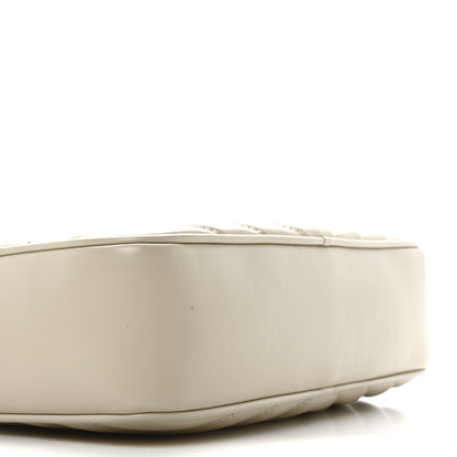 Saint Laurent Calfskin Matelasse Monogram Lou Camera Bag Crema Soft 9 of 11