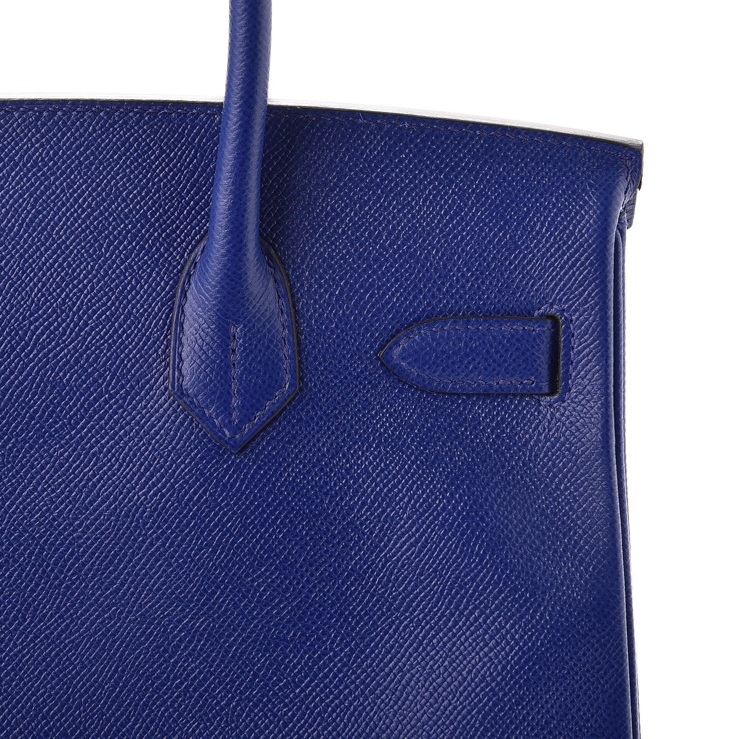 Hermes Epsom Birkin 30 Bleu Electrique 12 of 41