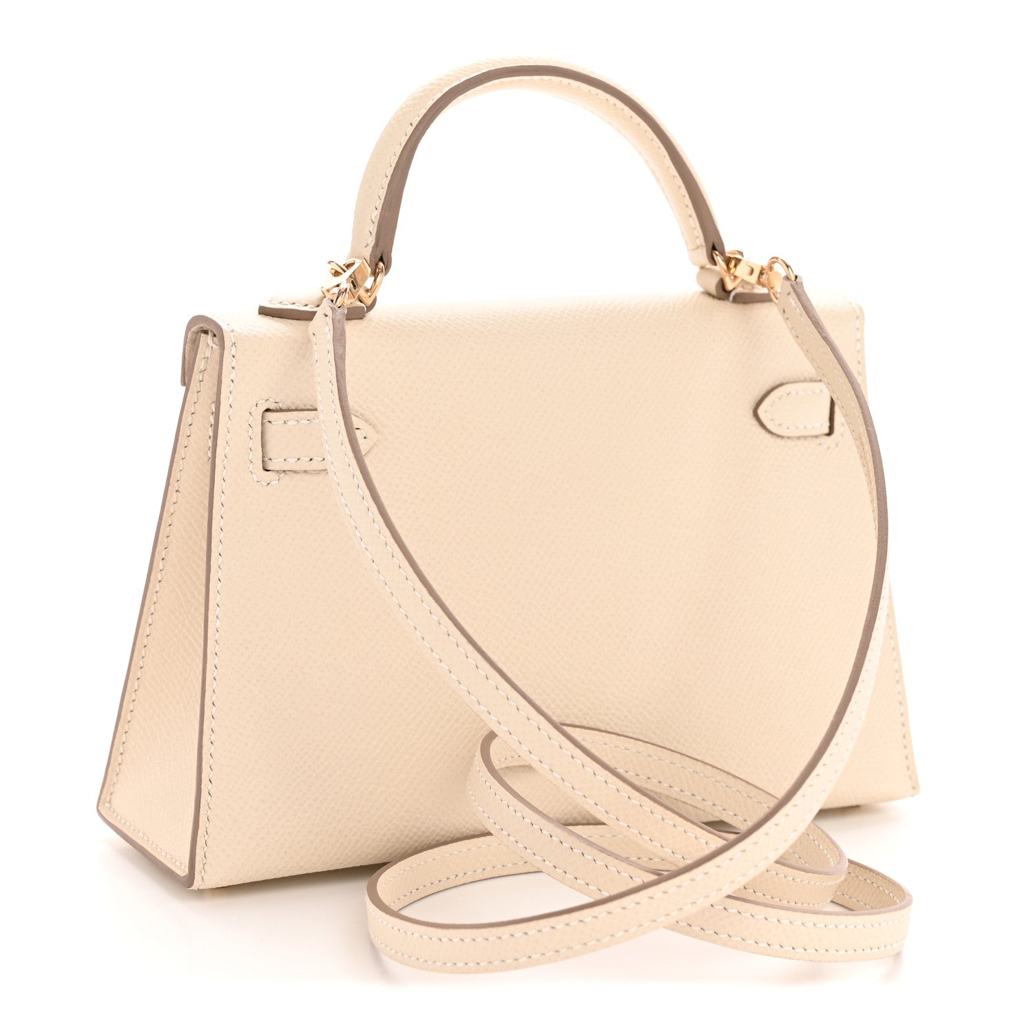 Hermes Epsom Mini Kelly Sellier 20 Craie 3 of 12