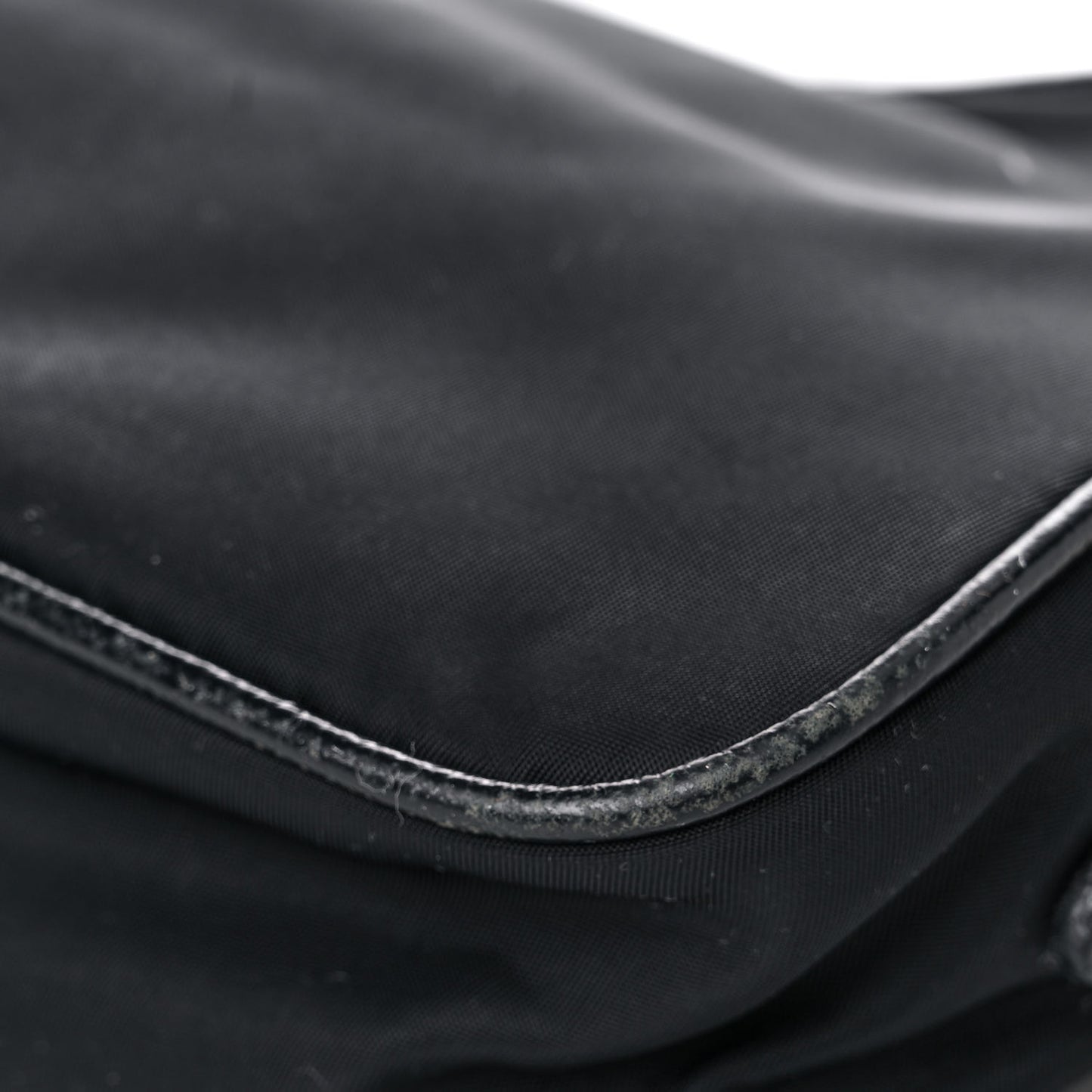 Tessuto Nylon Saffiano Small Crossbody Bag Black
