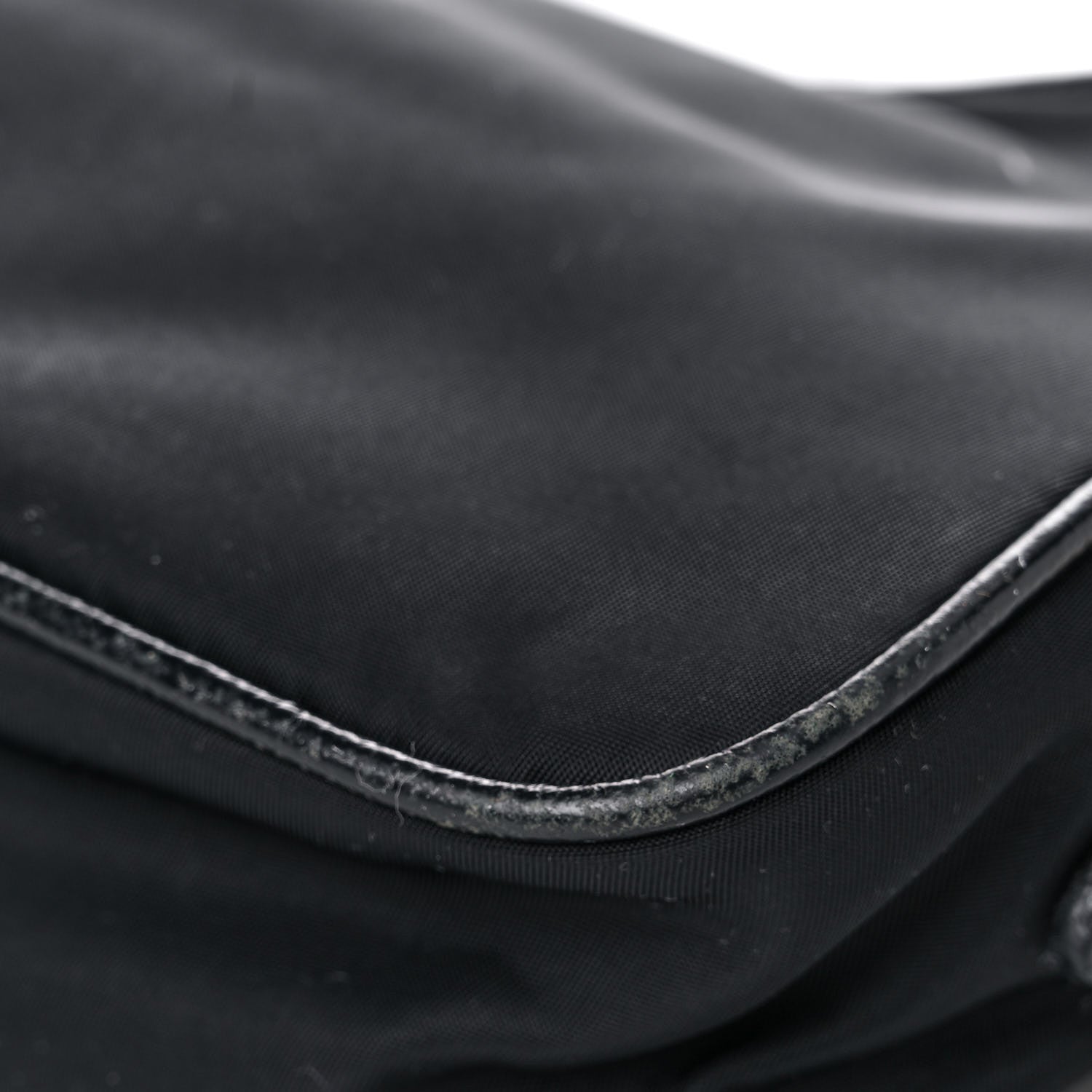 Prada Tessuto Nylon Saffiano Small Crossbody Bag Black 10 of 25