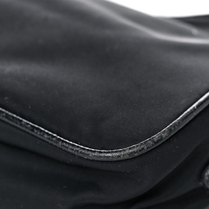 Prada Tessuto Nylon Saffiano Small Crossbody Bag Black 10 of 25