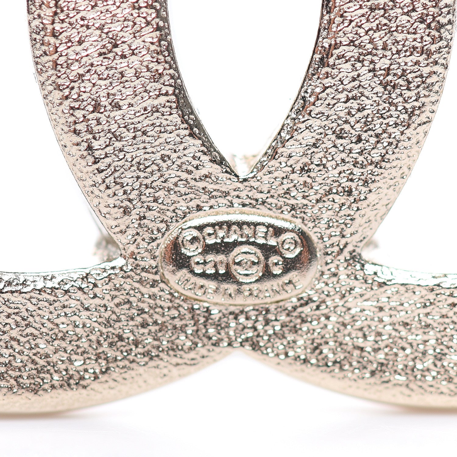 Chanel Crystal Palais Garnier CC Brooch Gold 4 of 5