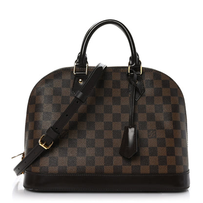 Louis Vuitton Damier Ebene Alma MM 1 of 9
