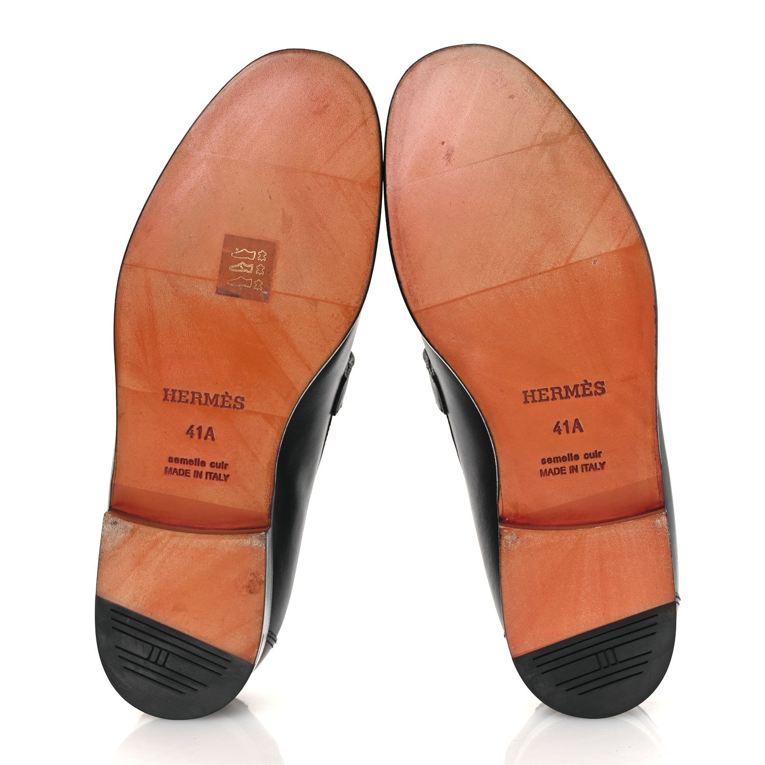 Hermes Calfskin Destin Loafer 41 Black 7 of 13