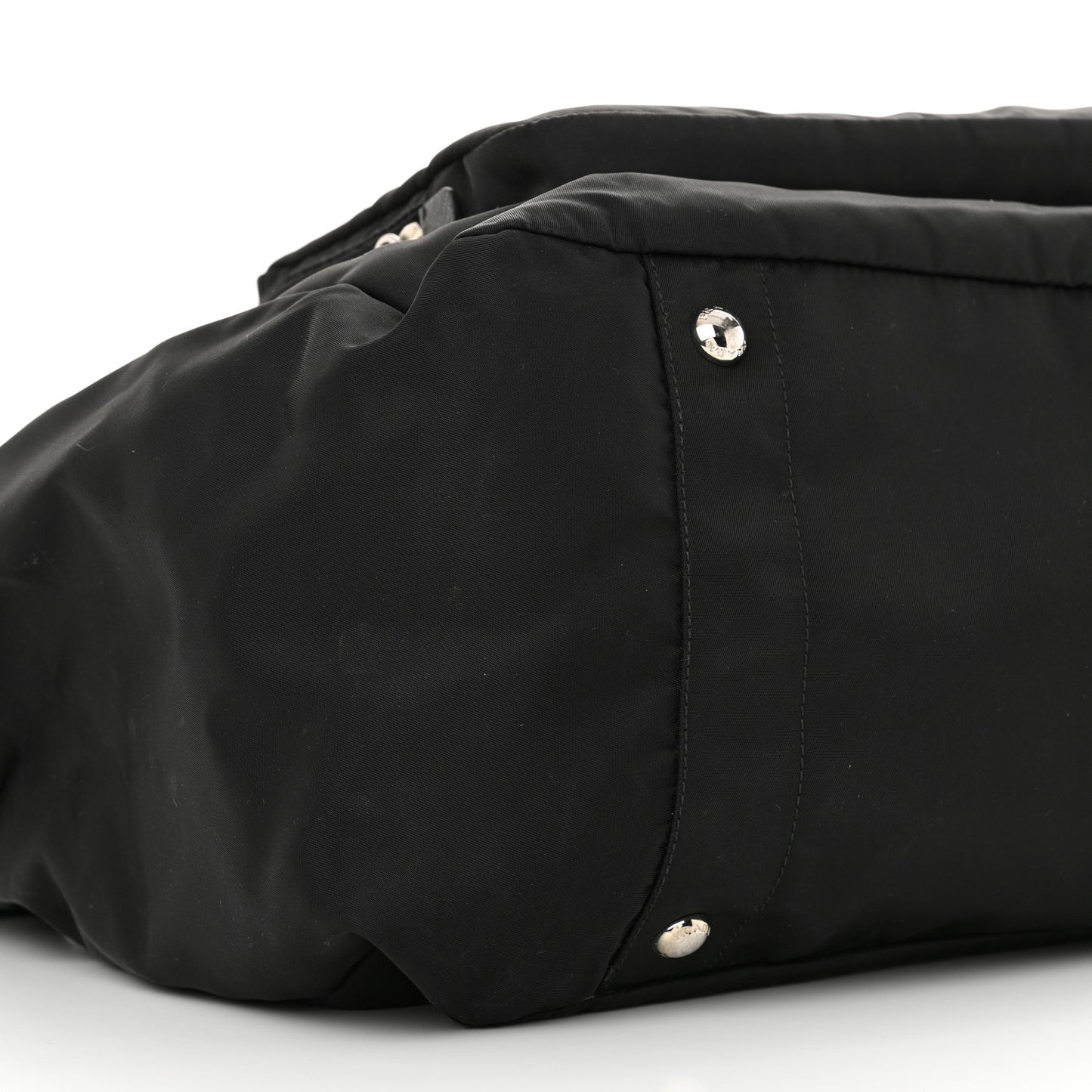 Tessuto Nylon Diaper Bag Black