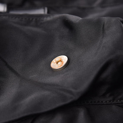 Prada Nylon Vela Medium Backpack Black 16 of 17