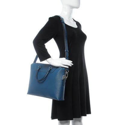 Louis Vuitton Epi Porte-Documents Jour Blue Celeste 2 of 8