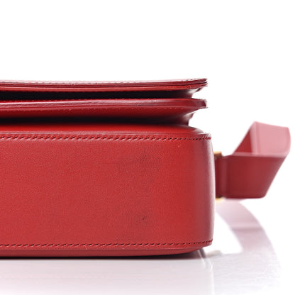Saint Laurent Smooth Calfskin Medium Classic Monogram Universite Bag Red 18 of 20