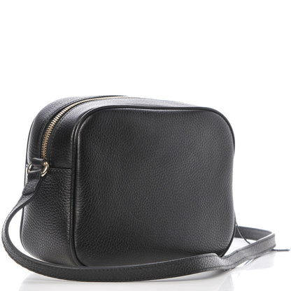 Gucci Pebbled Calfskin Small Soho Disco Bag Black 3 of 8