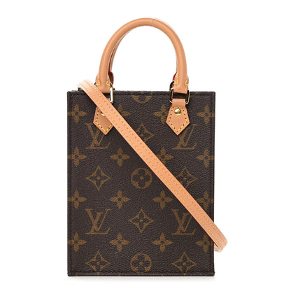 Louis Vuitton Monogram Petit Sac Plat 1 of 11