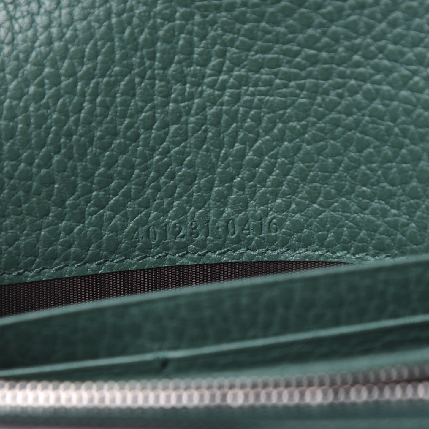 Calfskin Mini Dionysus Chain Wallet Emerald