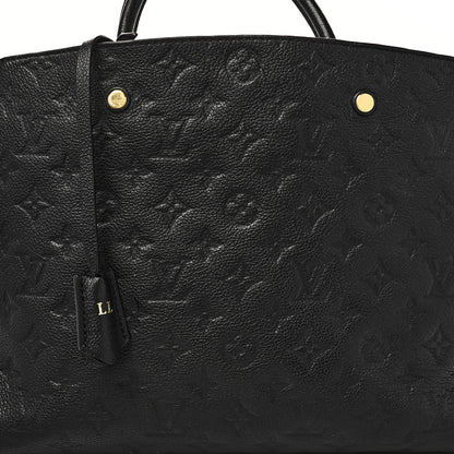 Louis Vuitton Empreinte Montaigne GM Black 8 of 12