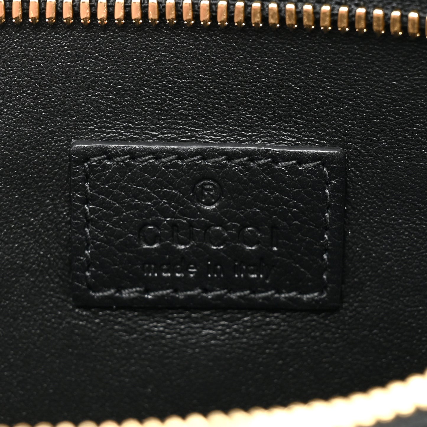 Calfskin GG Roxy Blondie Belt Bag Black