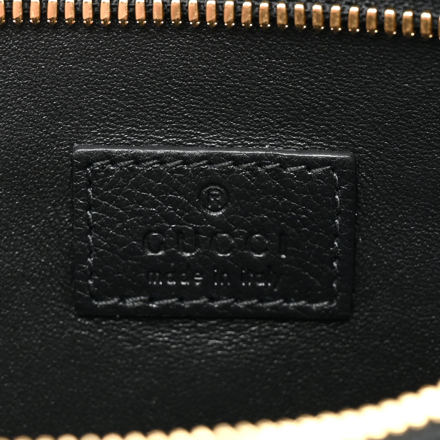 Gucci Calfskin GG Roxy Blondie Belt Bag Black 7 of 10