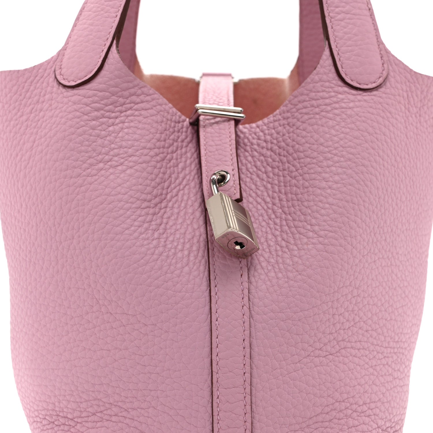 Hermes Taurillon Clemence Picotin Lock 18 PM Mauve Sylvestre 8 of 10