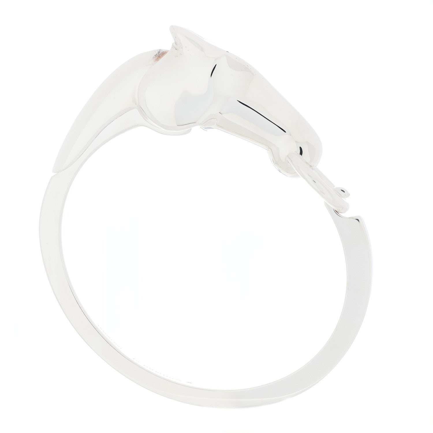 Hermes Sterling Silver PM Galop Bracelet ST 2 of 7