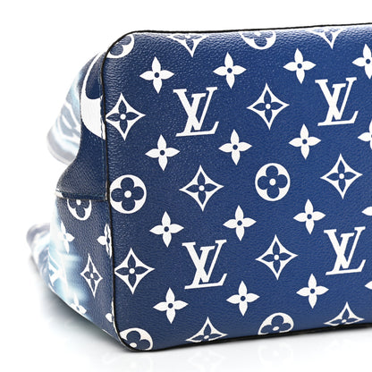 Louis Vuitton Monogram Escale Neonoe MM Blue 8 of 10