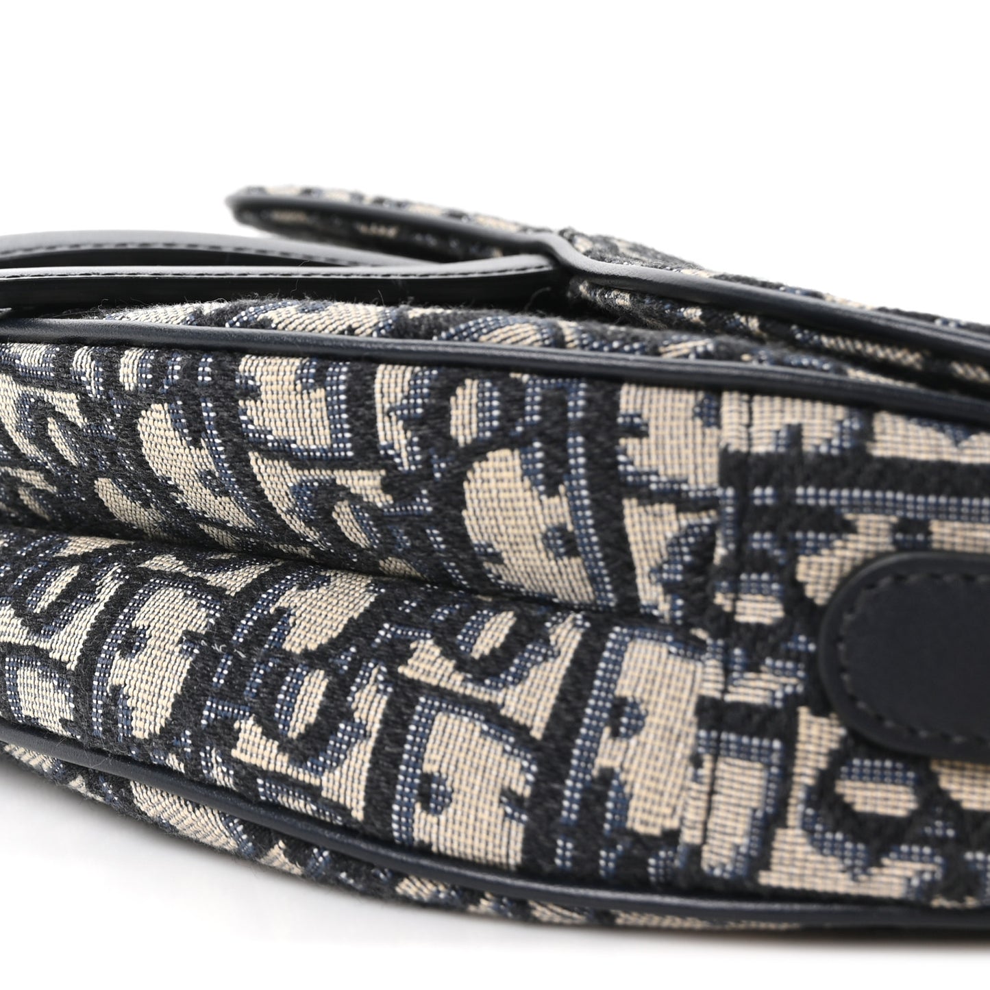 Oblique Saddle Bag Blue