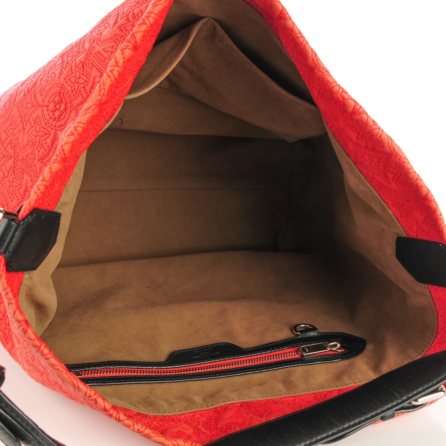 Louis Vuitton Monogram Lambskin Antheia Hobo PM Corail 5 of 7