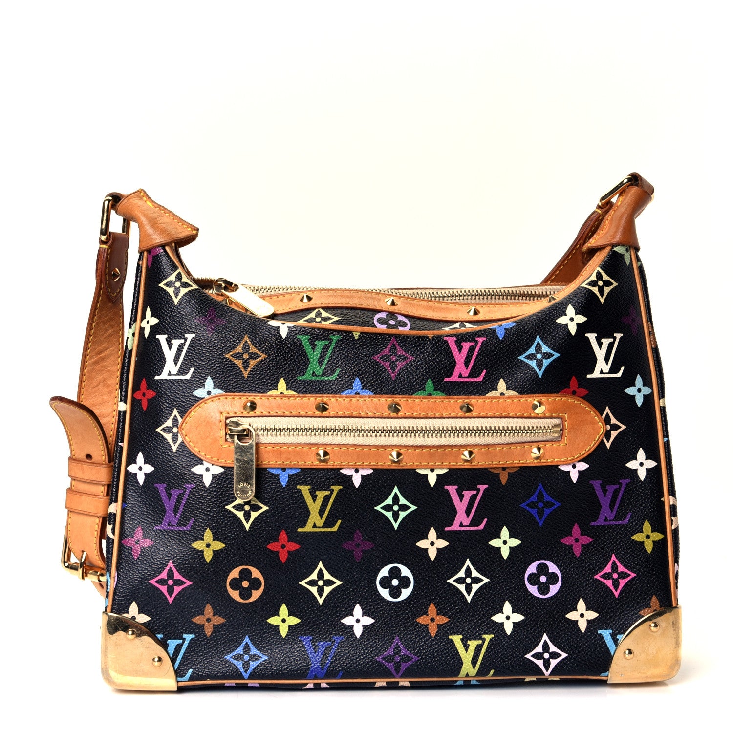 Louis Vuitton Monogram Multicolor Boulogne Black 1 of 4