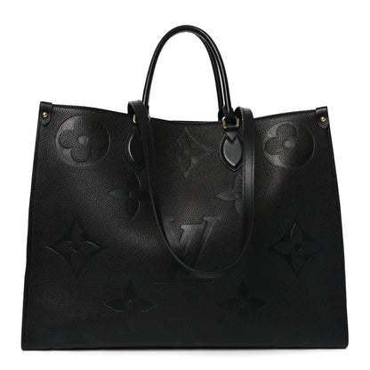 Louis Vuitton Empreinte Monogram Giant Onthego GM Black 1 of 9