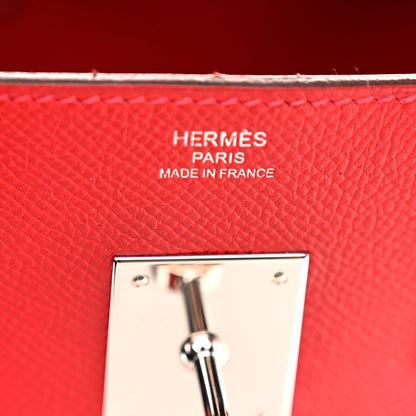 Hermes Epsom Birkin 30 Rouge Casaque 6 of 13