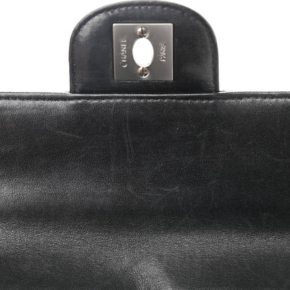 Chanel Lambskin East West Chocolate Bar Flap Black 12 of 12