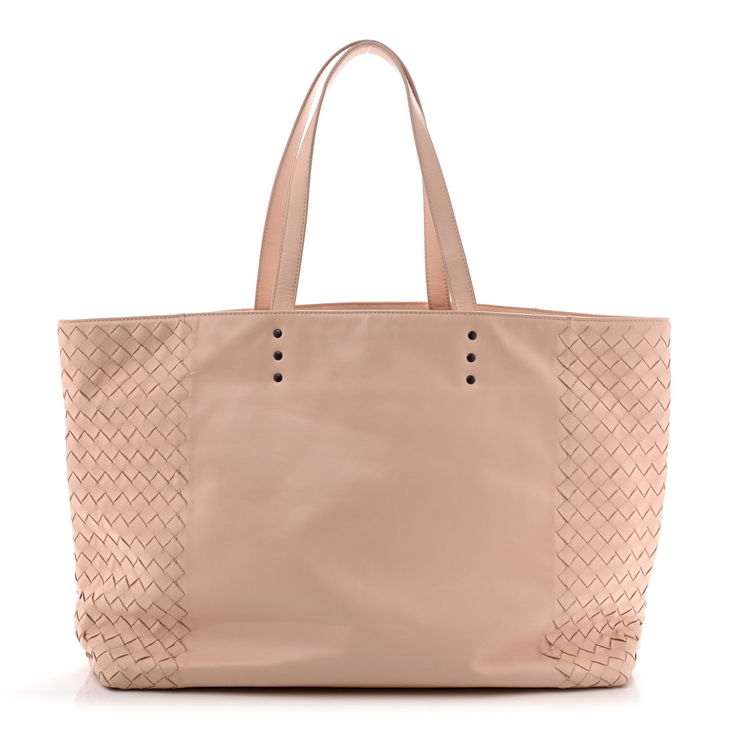 Bottega Veneta Nappa Intrecciomirage Butterfly Tote Light Pink 1 of 11
