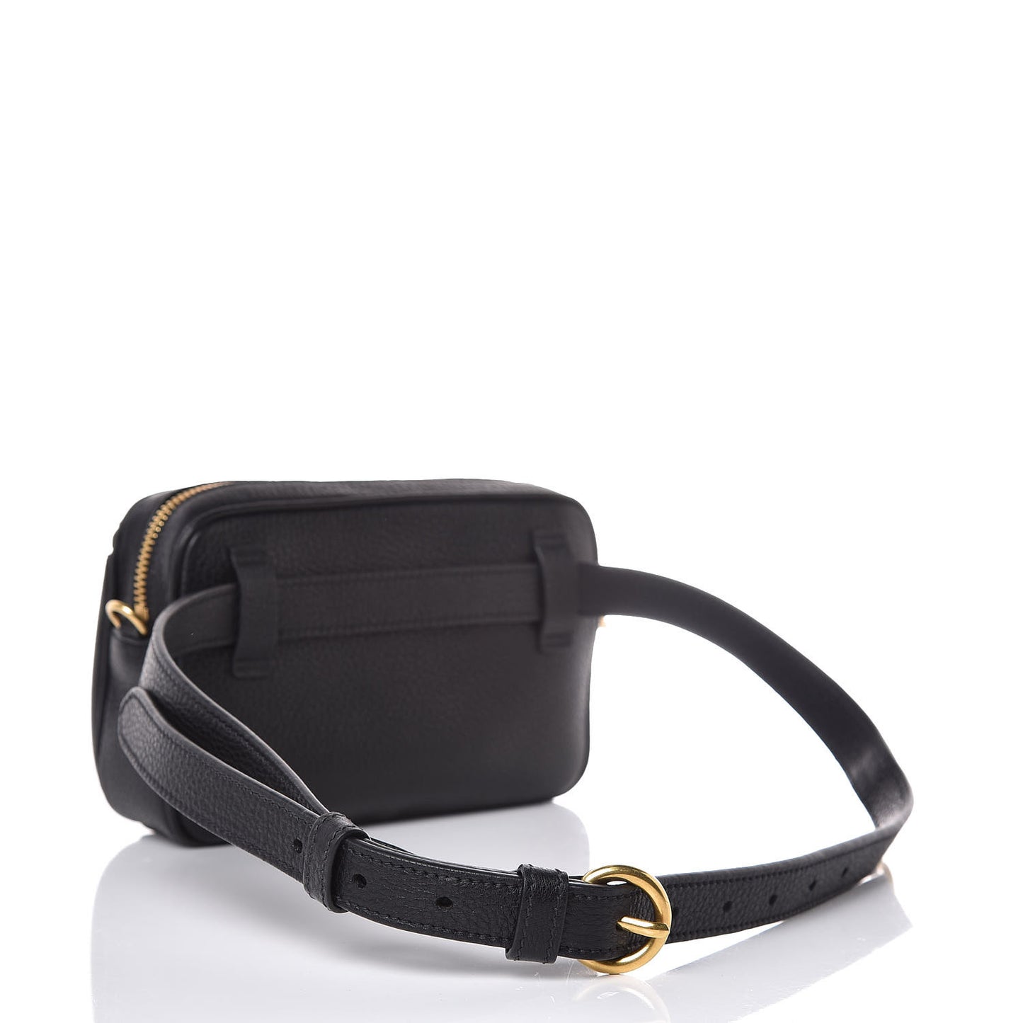 Vitello Daino Belt Bag Black