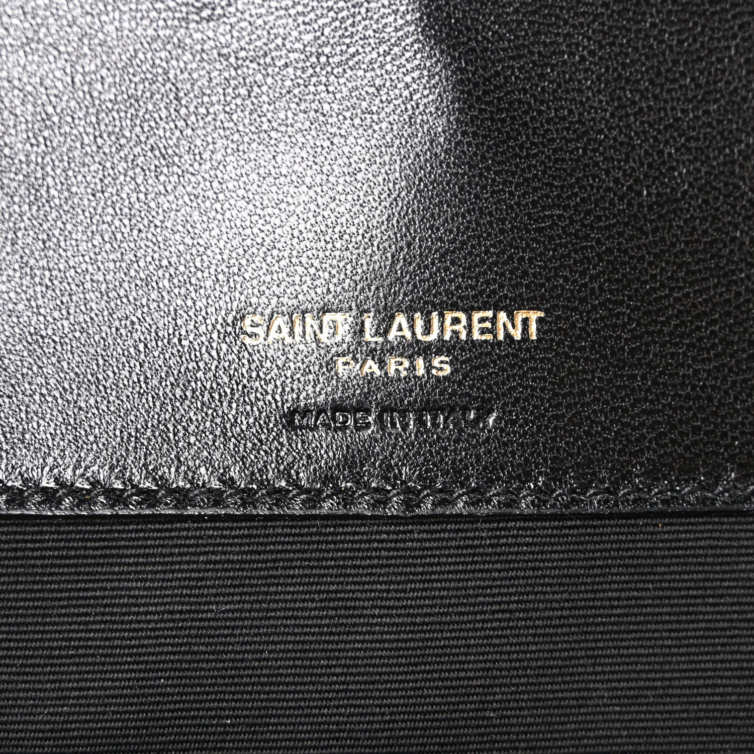 Saint Laurent Lambskin Quilted Monogram Large Loulou Black 8 of 12