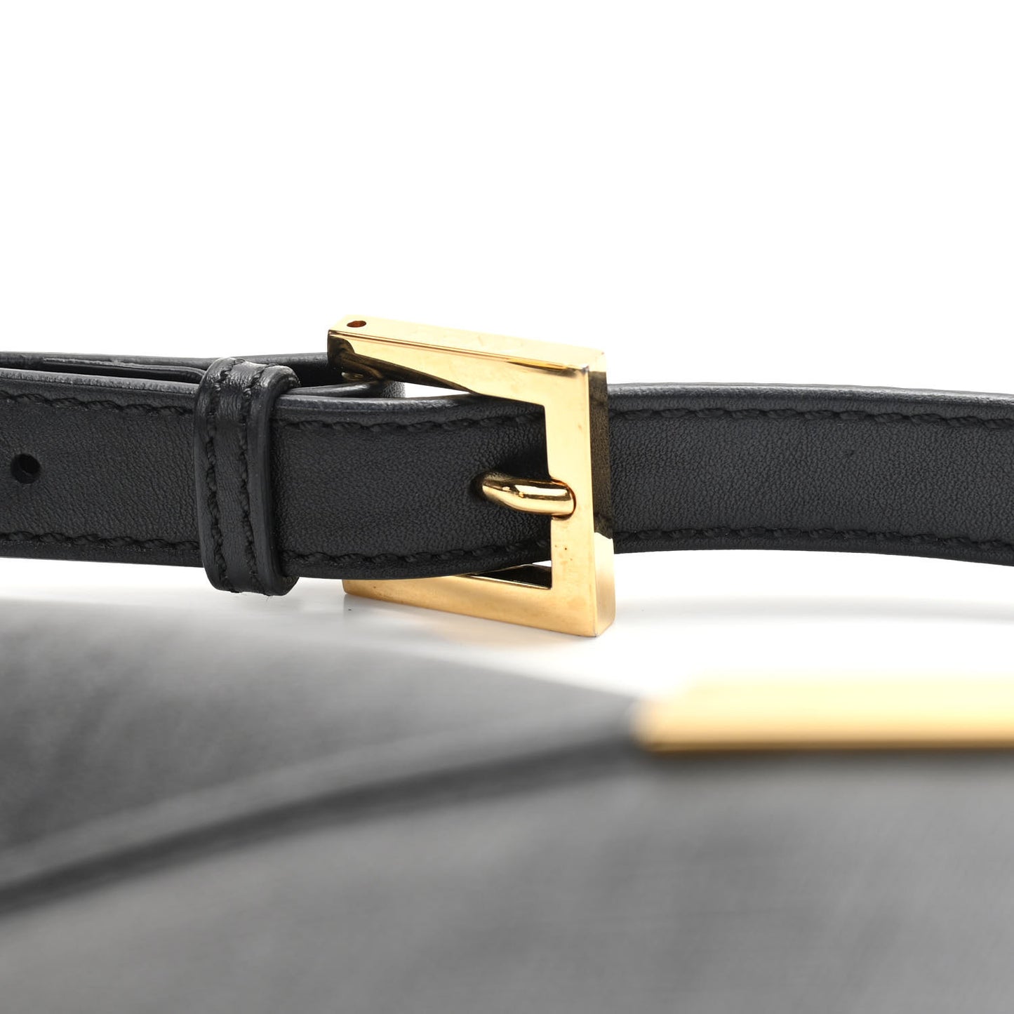 Zucchino Spalmati Vitello Messenger Bag Black