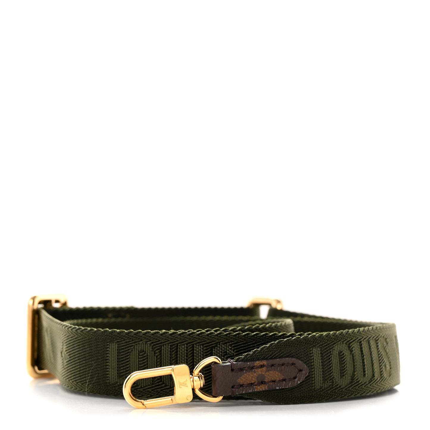 Monogram Felicie Strap & Go Shoulder Strap Kaki