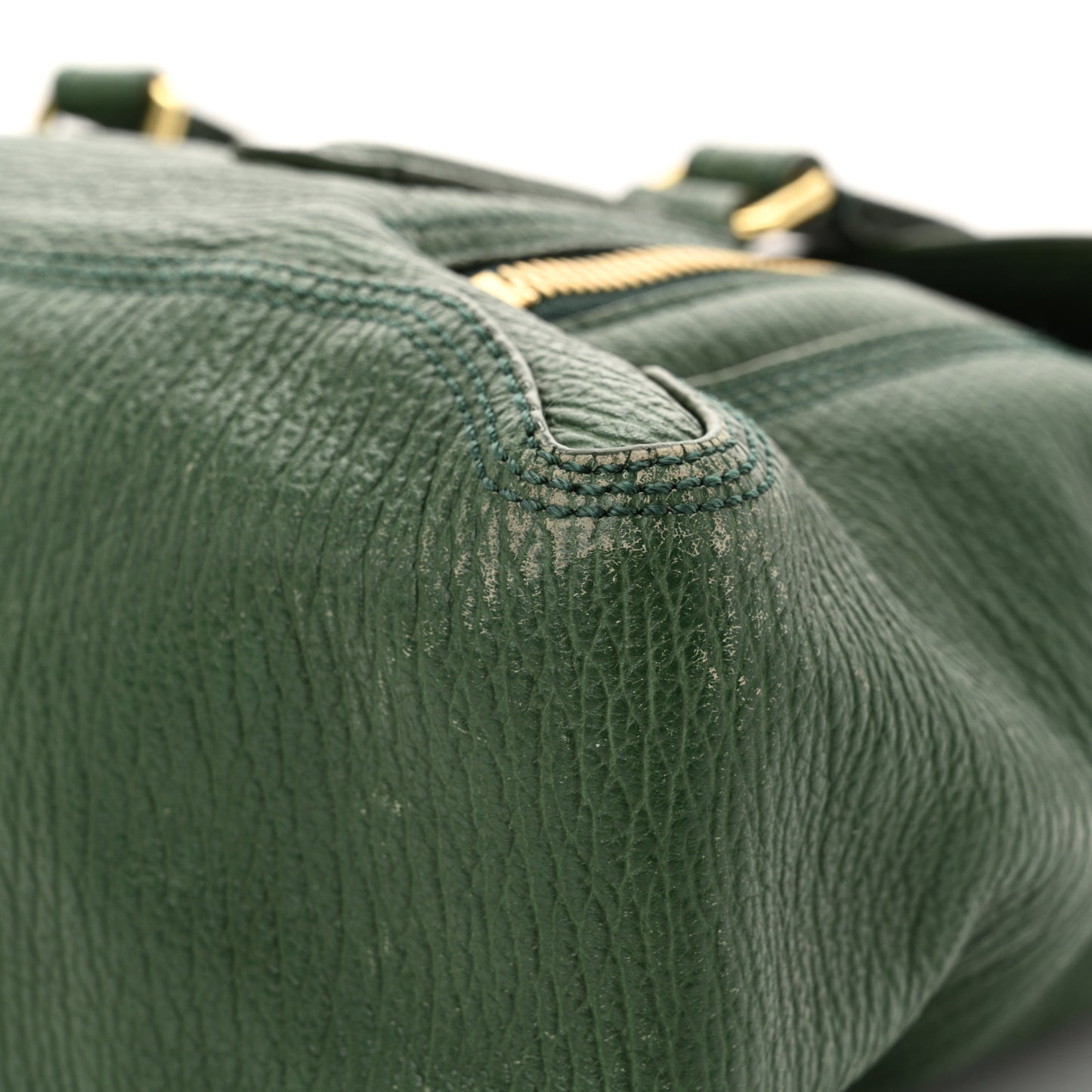 Textured Calfskin Medium Pashli Satchel Jade
