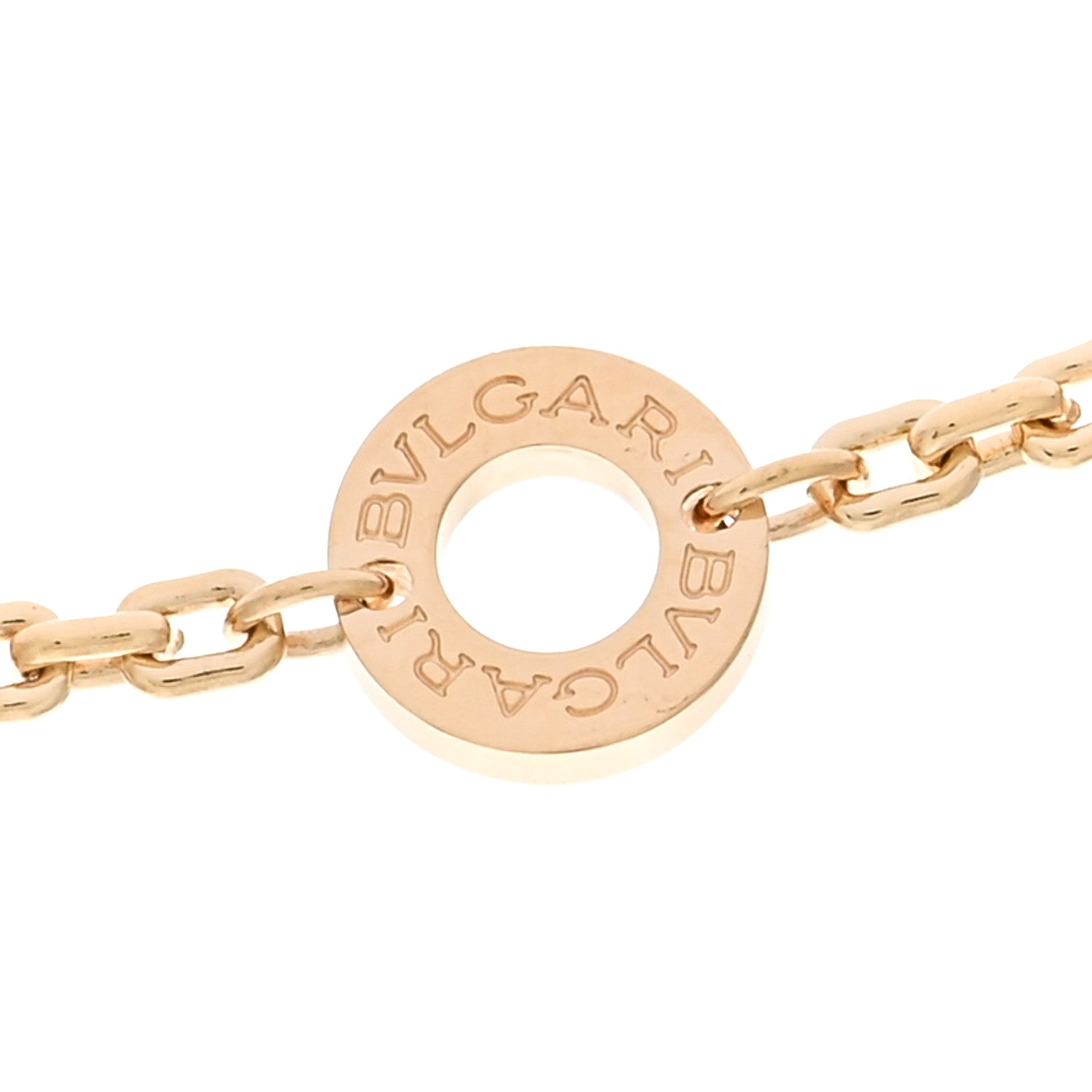 Bulgari 18K Yellow Gold Diamond Serpenti Viper Pave Pendant Necklace 4 of 5
