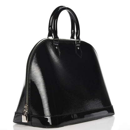 Louis Vuitton Electric Epi Alma MM Black 3 of 6