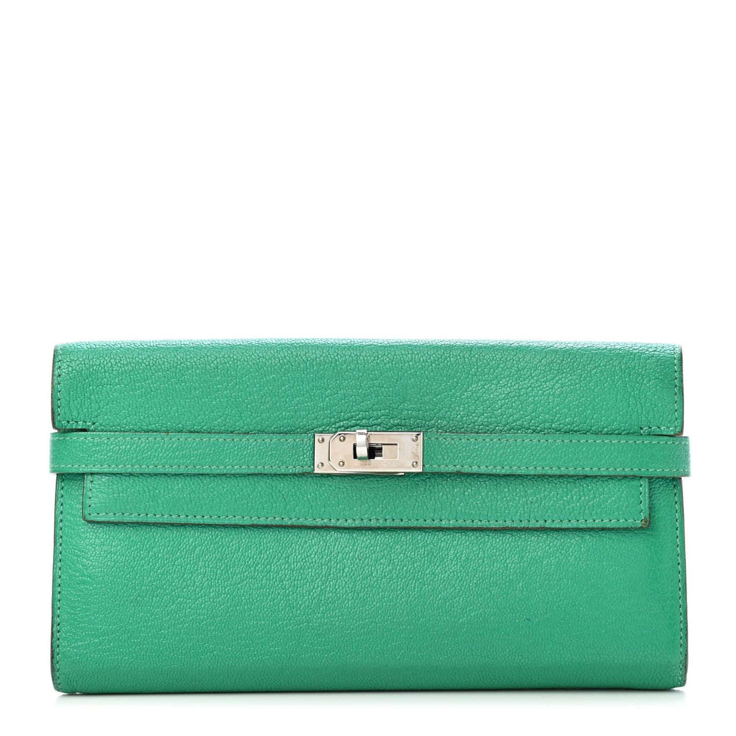 Chevre Mysore Kelly Longue Wallet Menthe