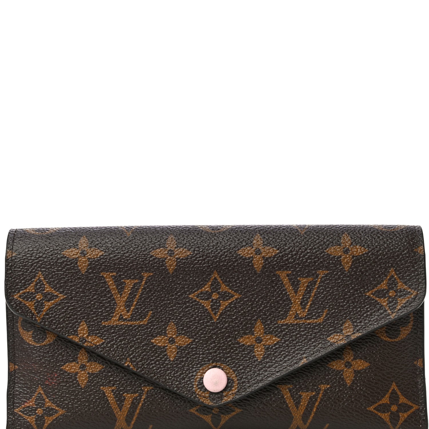 Louis Vuitton Monogram Josephine Wallet Rose Ballerine 8 of 15