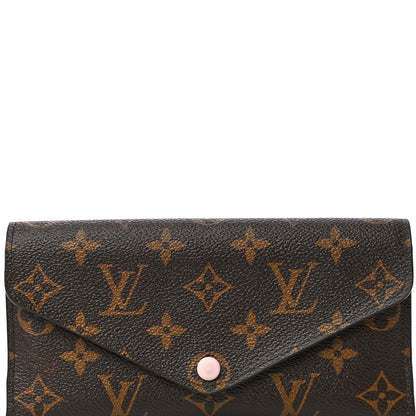 Louis Vuitton Monogram Josephine Wallet Rose Ballerine 8 of 15