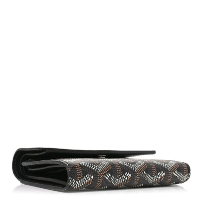Goyard Goyardine Saint-Gabriel Compact Wallet Black 4 of 7