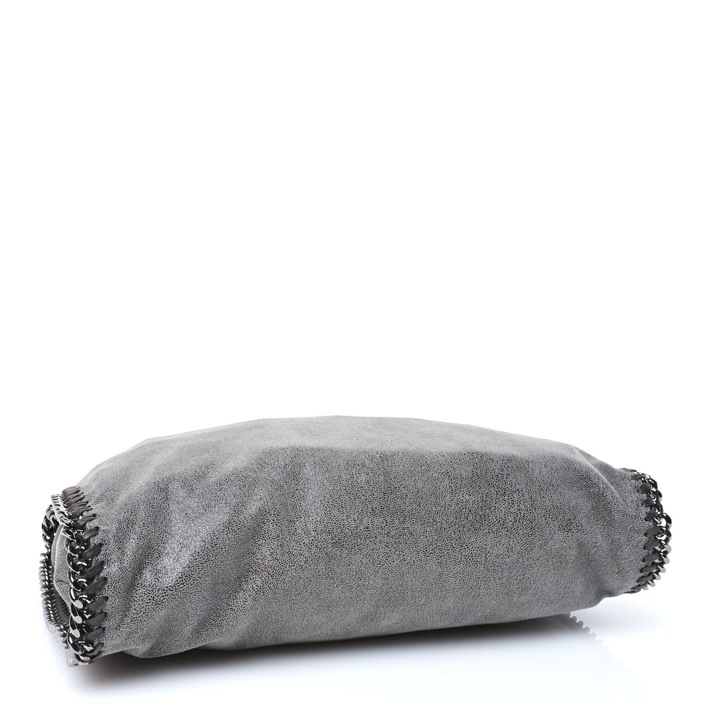 Shaggy Deer Falabella Fold Over Tote Light Grey