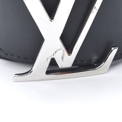 Louis Vuitton Calfskin Monogram 40mm LV Initiales Reversible Belt 90 36 Black 7 of 9